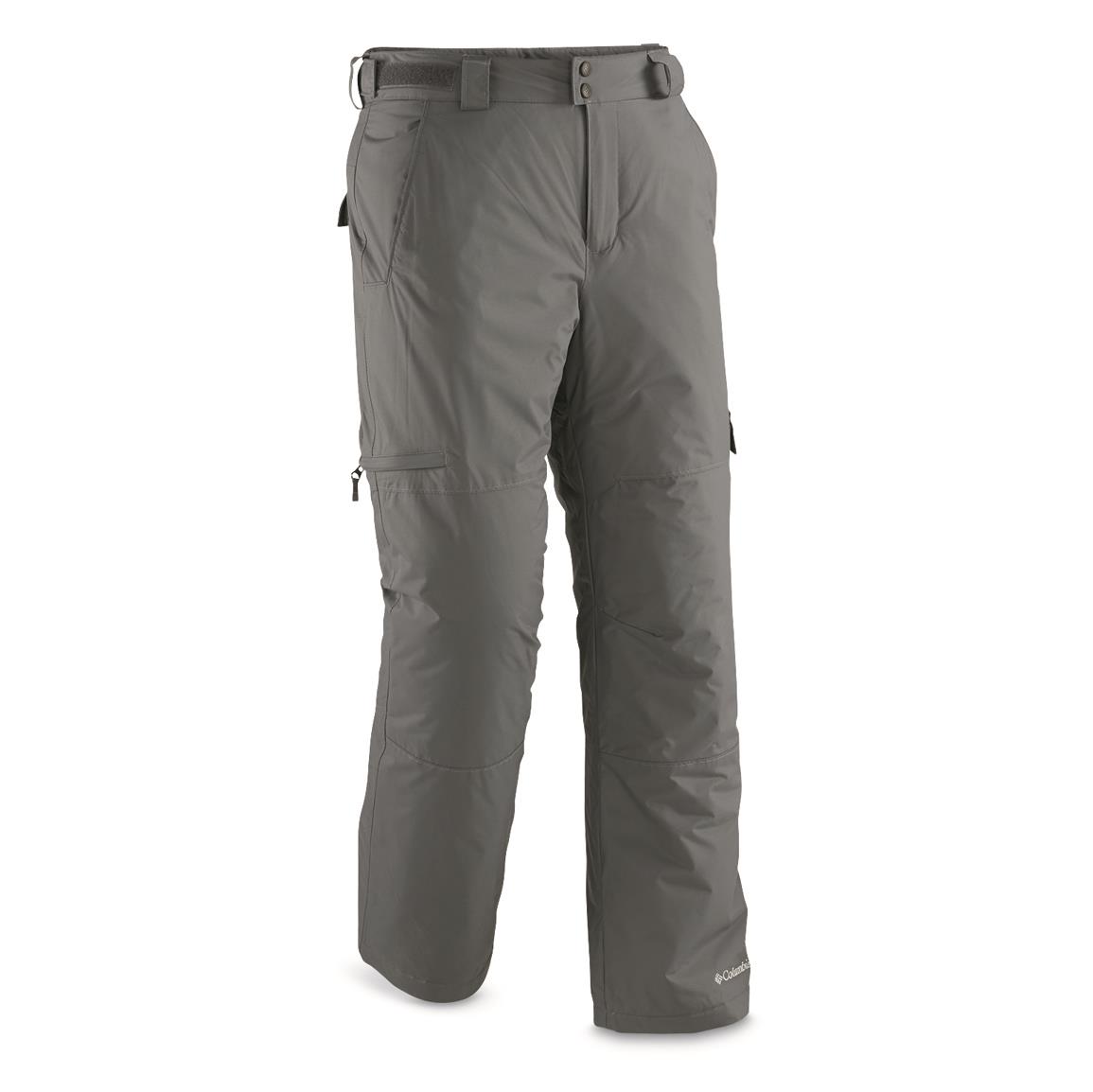 Columbia Men S Snow Pants Size Chart