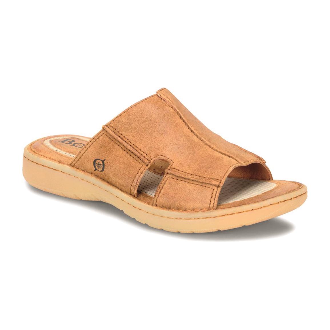 Born Men s Jared Slide Sandals  698326 Sandals  Flip 