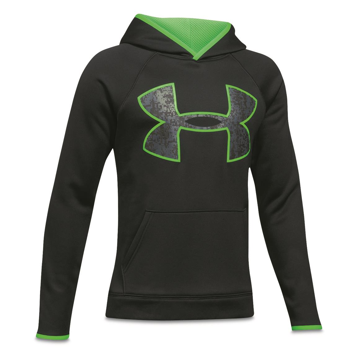 under armour lime green hoodie