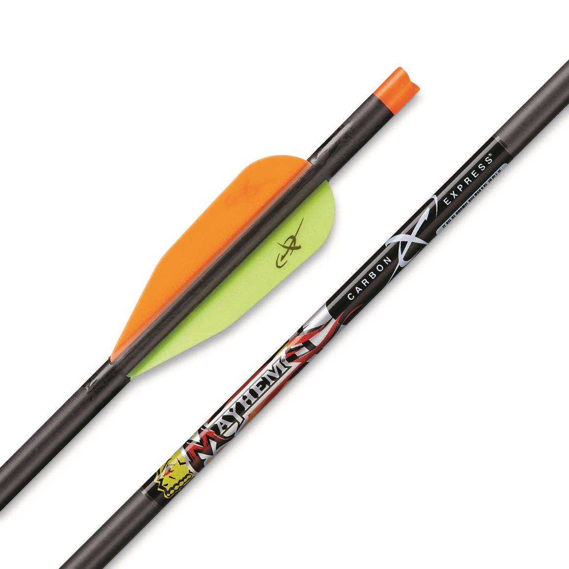 Hunter Precise Durable Carbon Hunting Arrow for Crossbow - 300 Grains, 300  Spine, 003 Straightness, 300 ID, 344 OD, 6 Pack