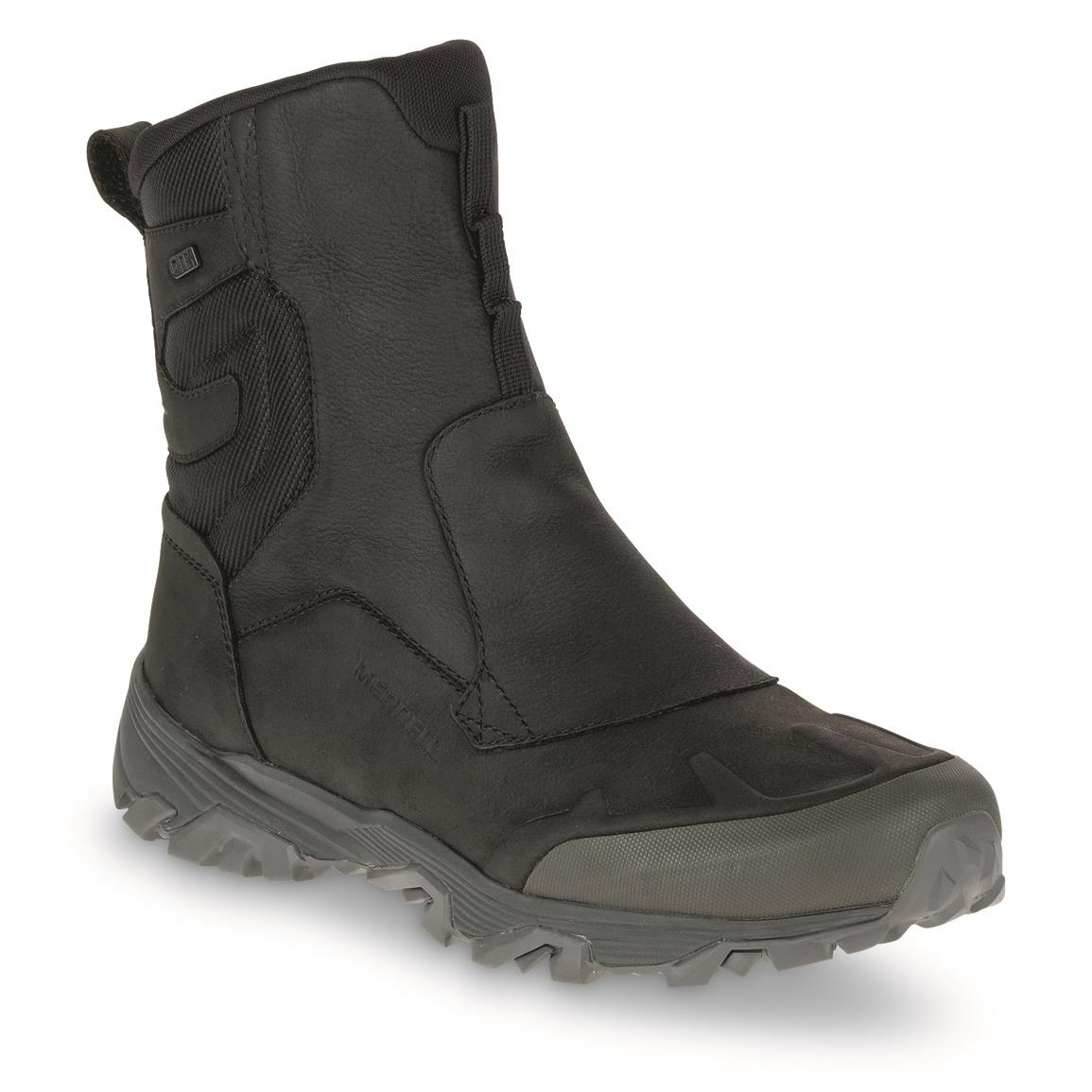 mens zip up winter boots