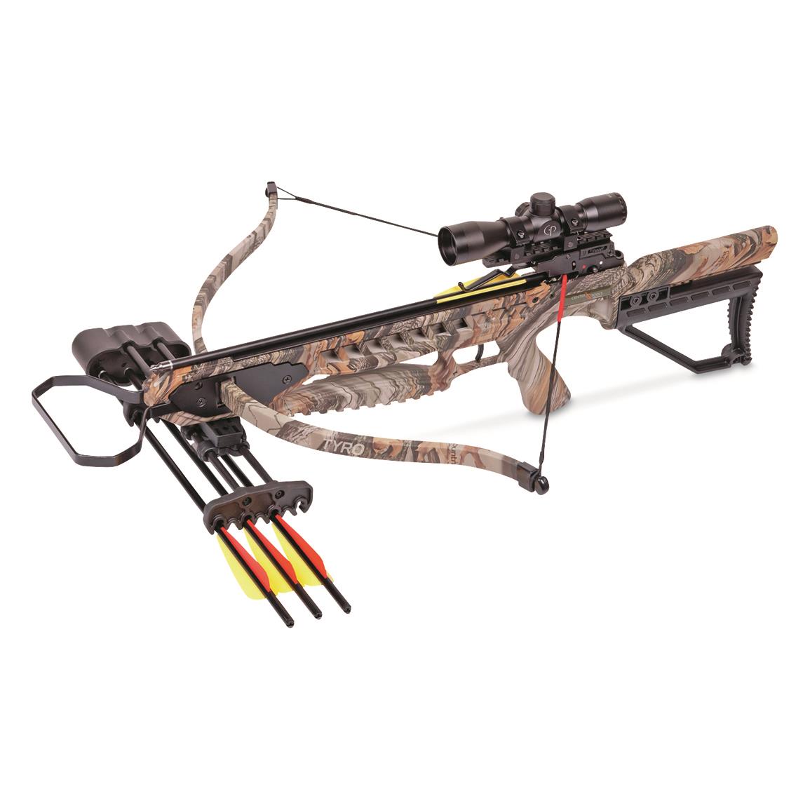 CenterPoint Tyro Recurve Crossbow, 4x32 Scope, 175-lb. Draw Weight