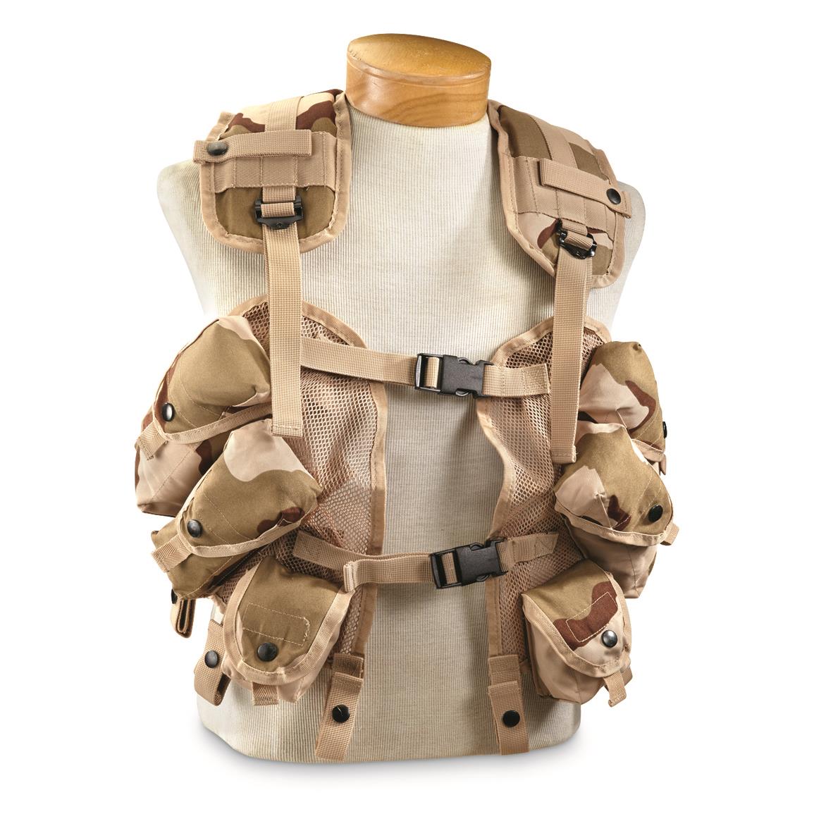 Italian Military Surplus Load Bearing Vest, New - 699934, Tactical ...
