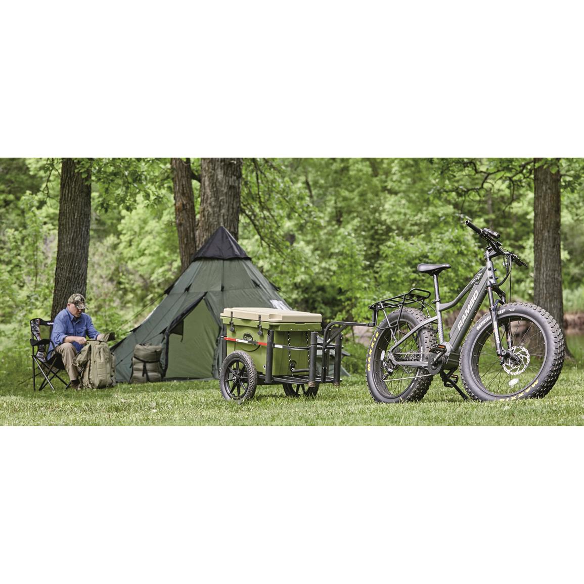 2019 Rambo Mountain Bike Aluminum Fishing Cart Camping R185