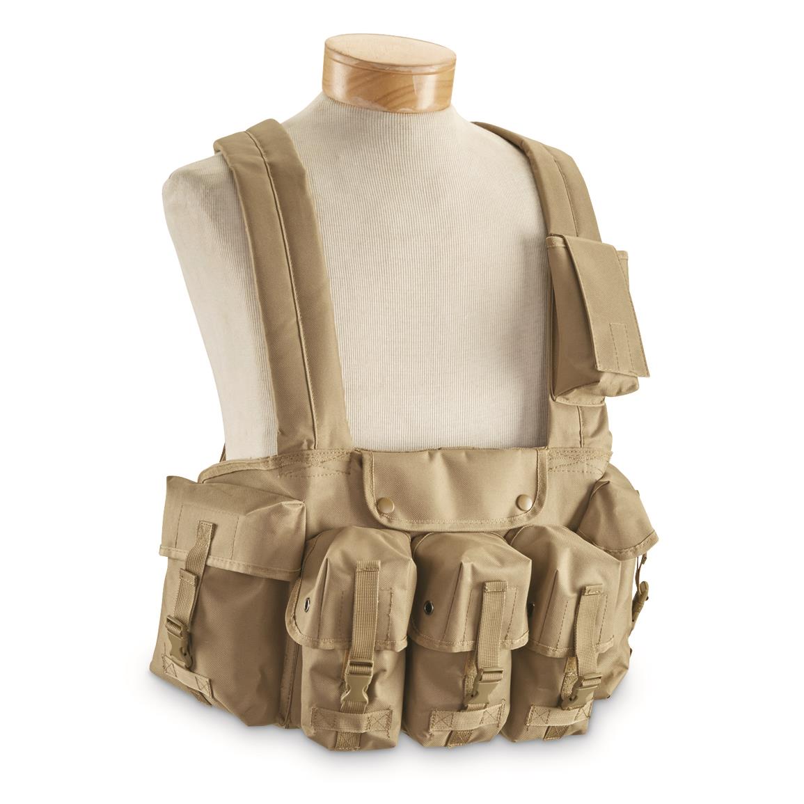 Mil-Tec Military Style Chest Rig - 700374, Chest Rigs & Tactical Vests ...