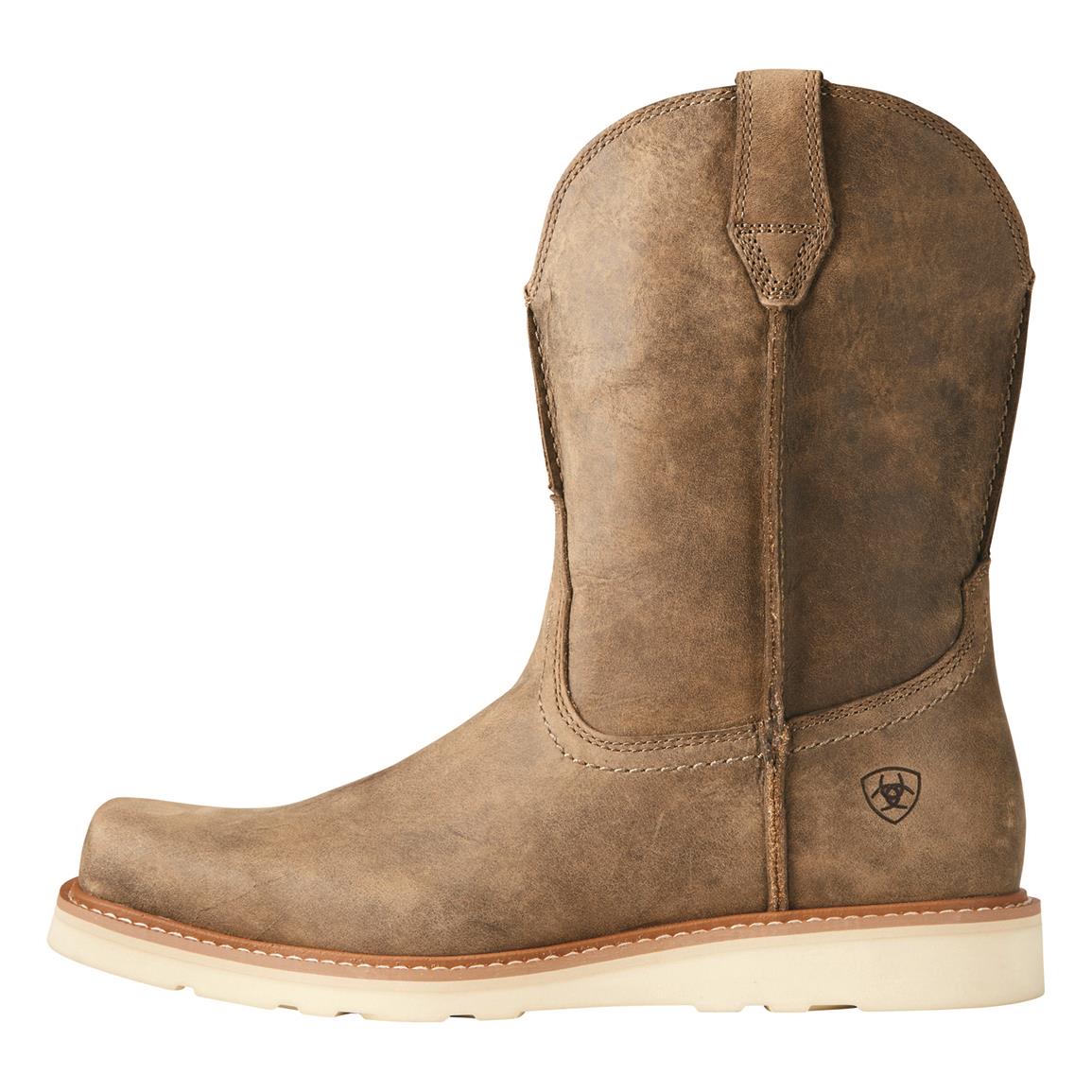 ariat wedge sole boots