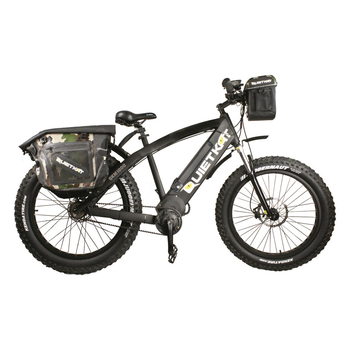 QuietKat Pannier Dry Saddle Bags for FatKat Bikes 701952, Electric