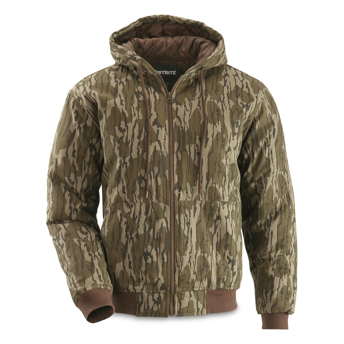 HuntRite Men's Camo Insulated Hunting Jacket - 701973, Jackets at ...