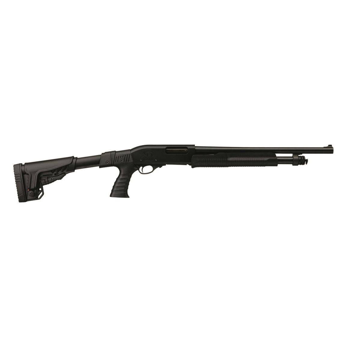 Chiappa Charles Daly 300T Tactical, Pump Action, 12 Gauge, 18.5" Barrel, 5+1 Rounds