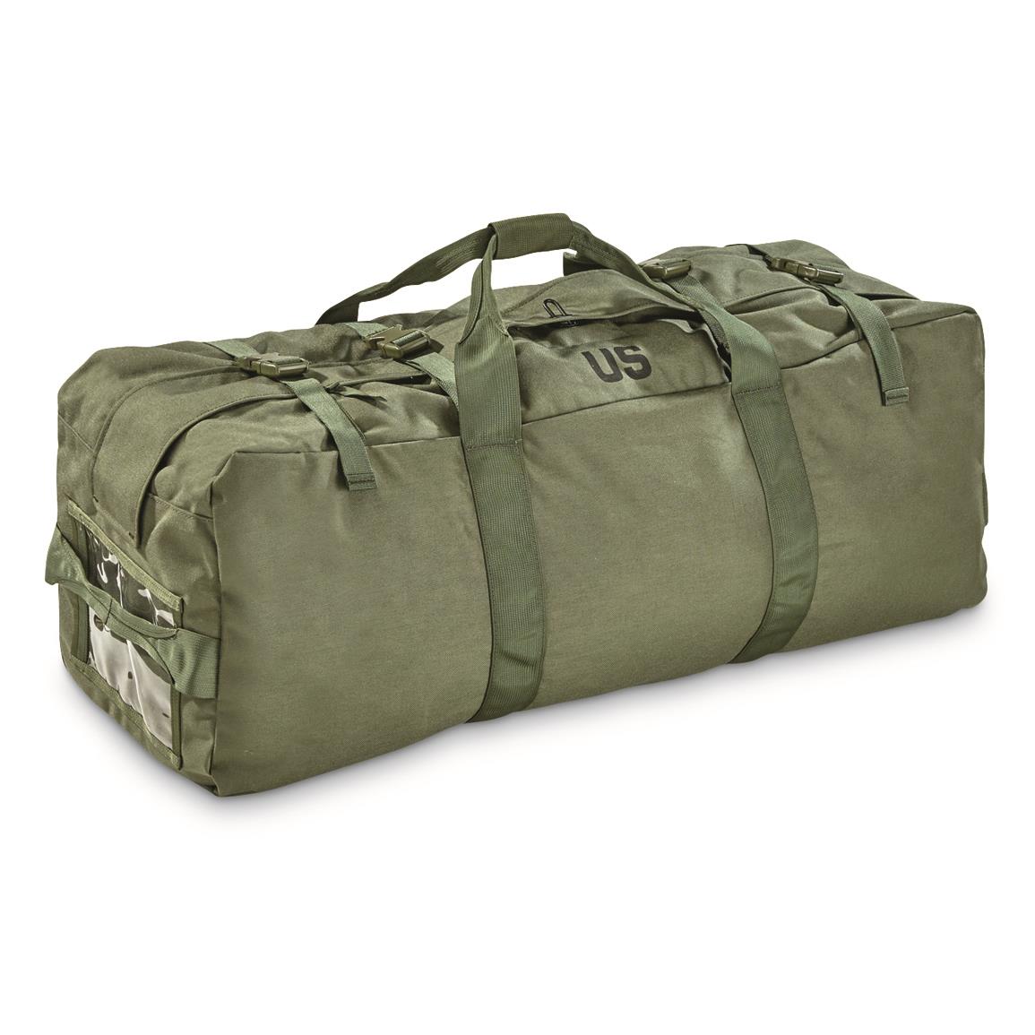 U.S. Military Surplus Zip Duffel Bag