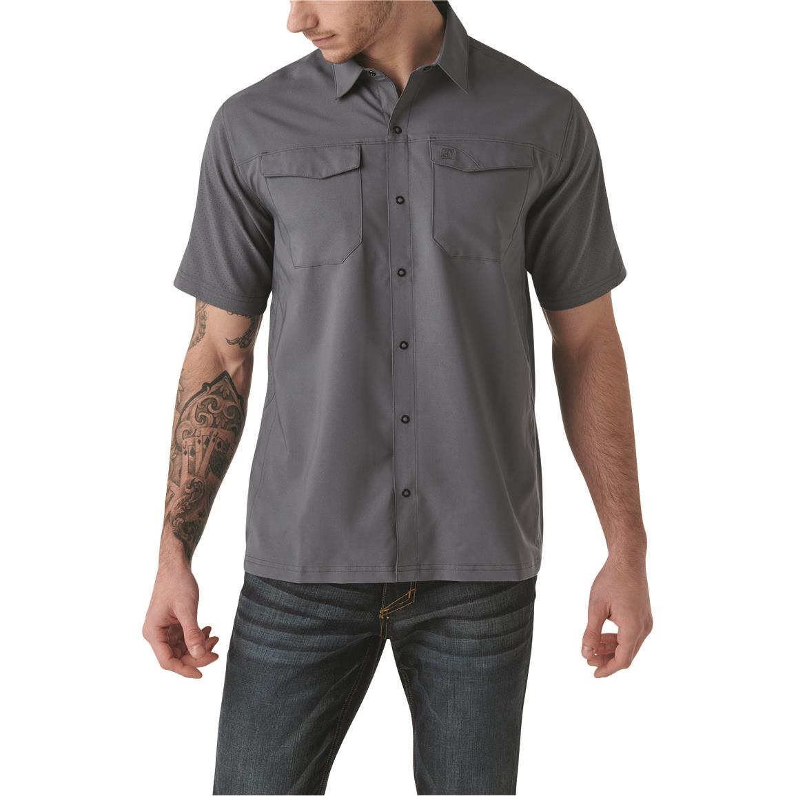 Men's Propper Short-sleeved Tactical Shirt - 593446, Tactical Clothing ...
