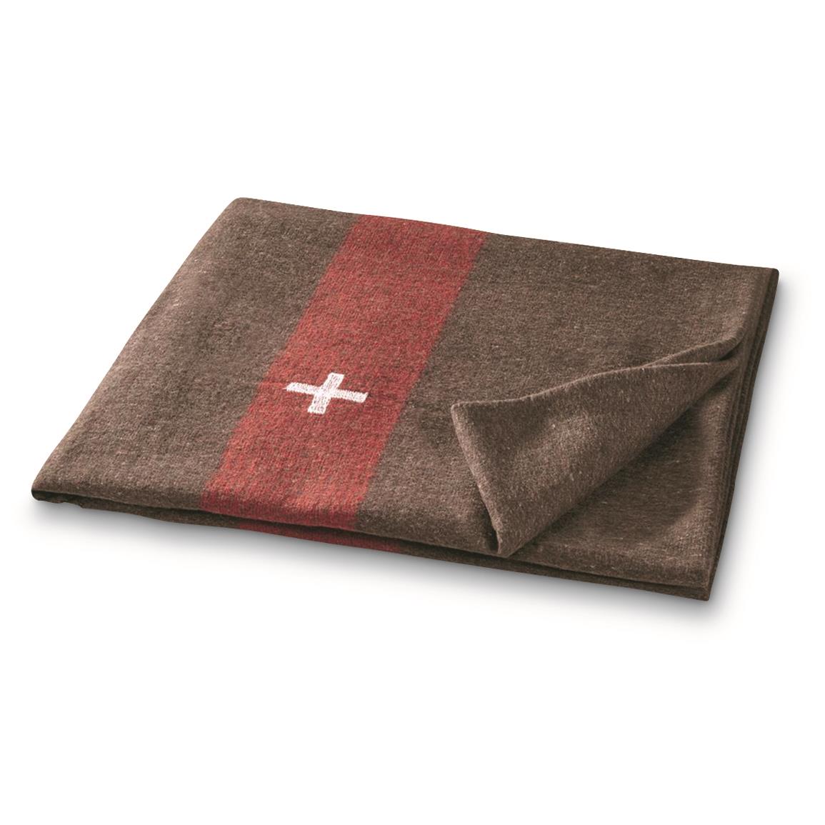 Swiss Military Surplus Wool Blanket
