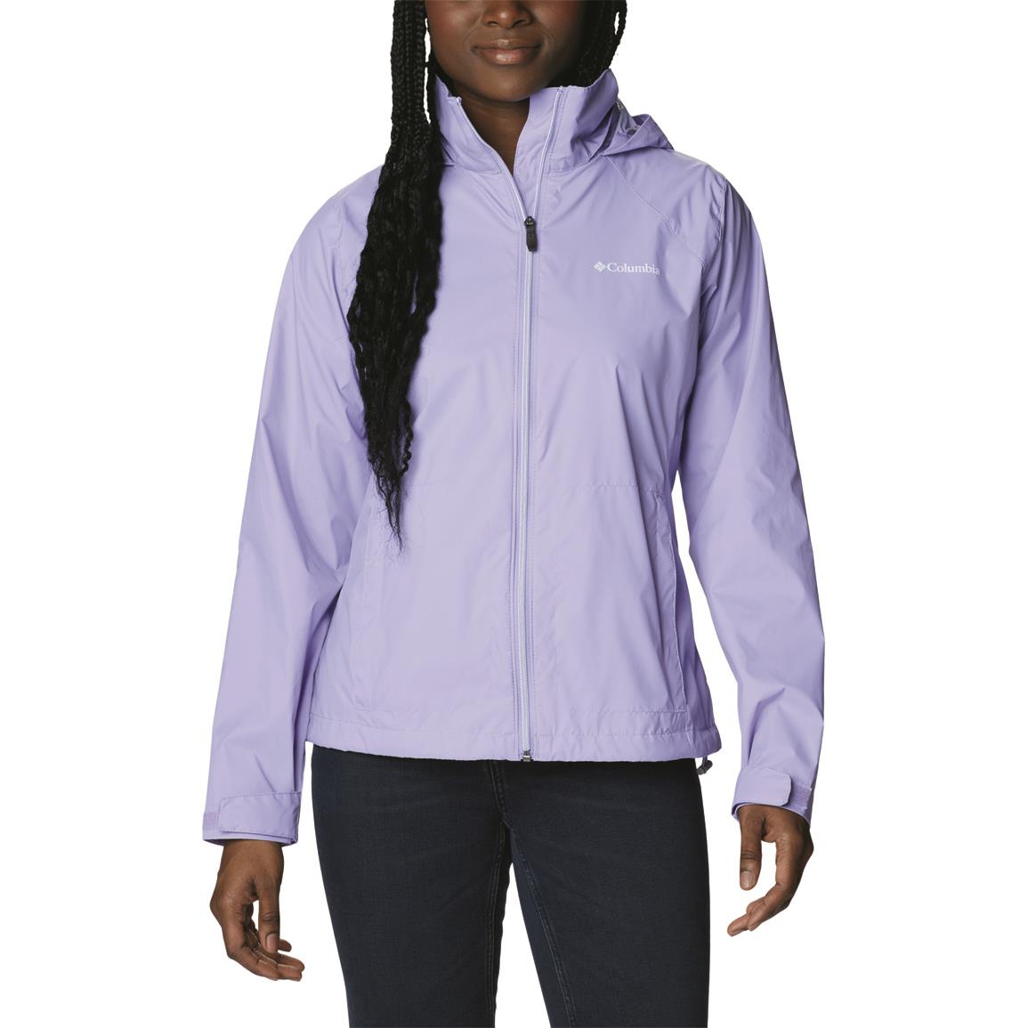 Columbia Women's Switchback III Waterproof Jacket, Frosted Purple