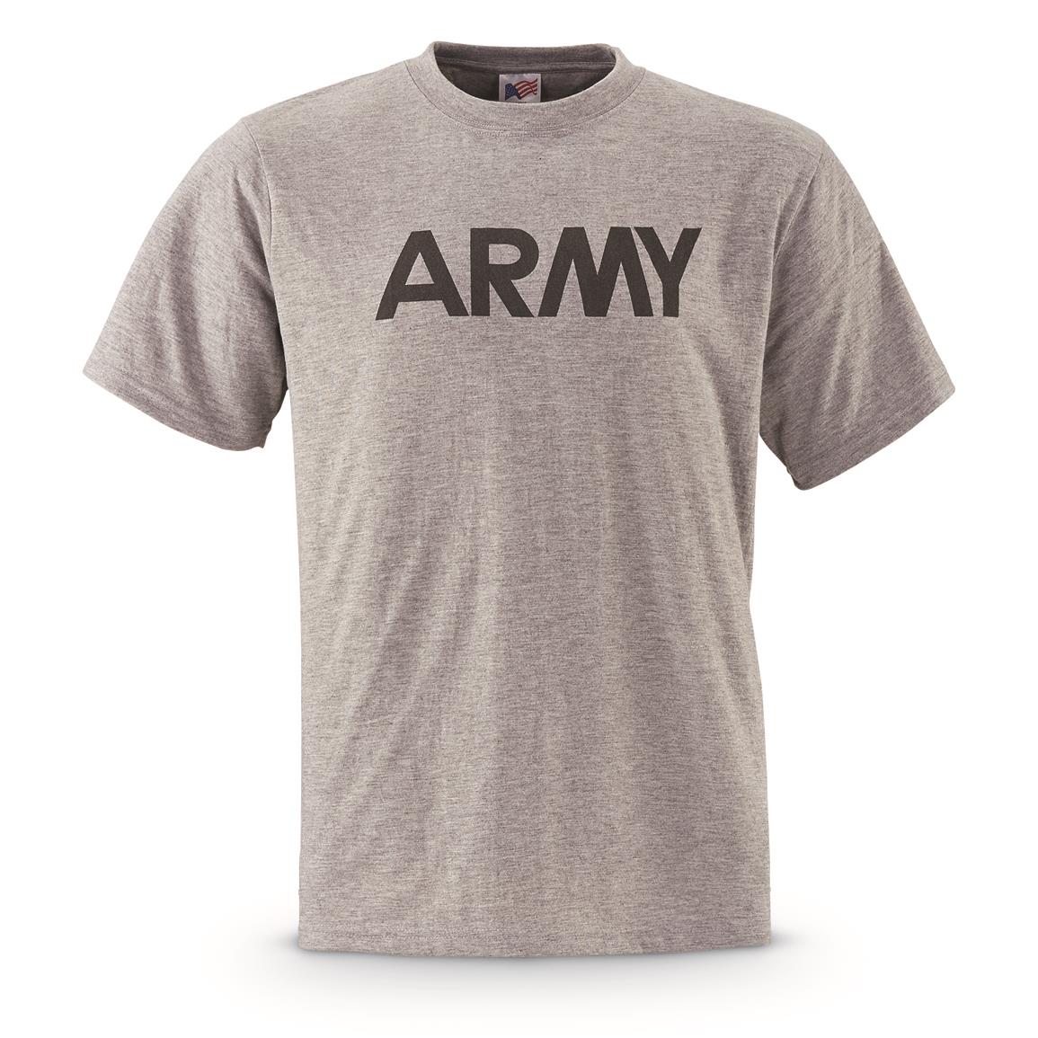 U.S. Army Surplus Moisture Wicking T-Shirt, New