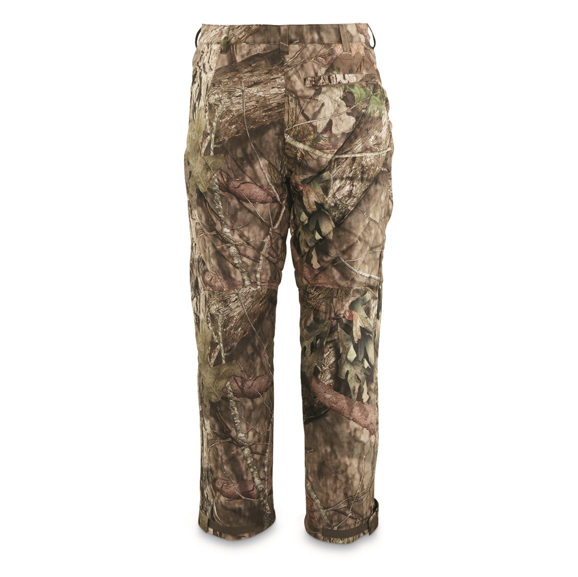 thermal lined camo jeans