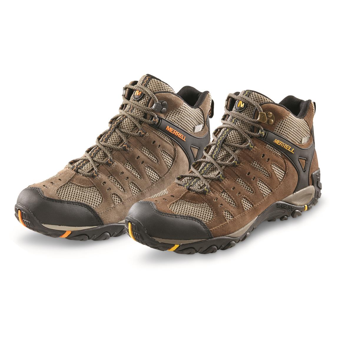 hiking boots merrell men's
