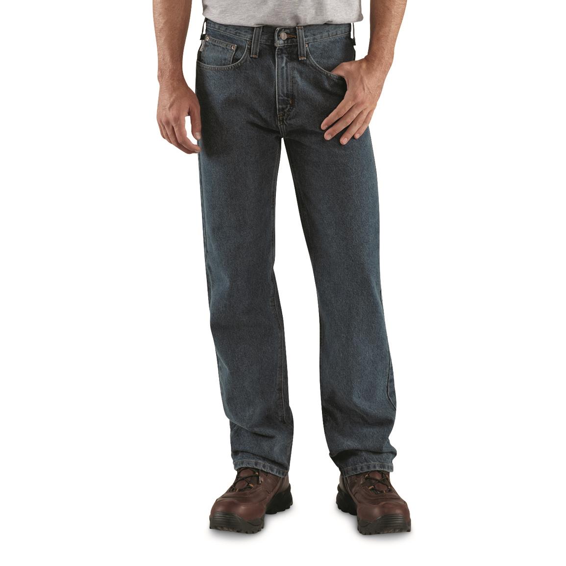 Carhartt Men's Relaxed Fit Straight Leg Jeans - 703552, Jeans & Pants ...