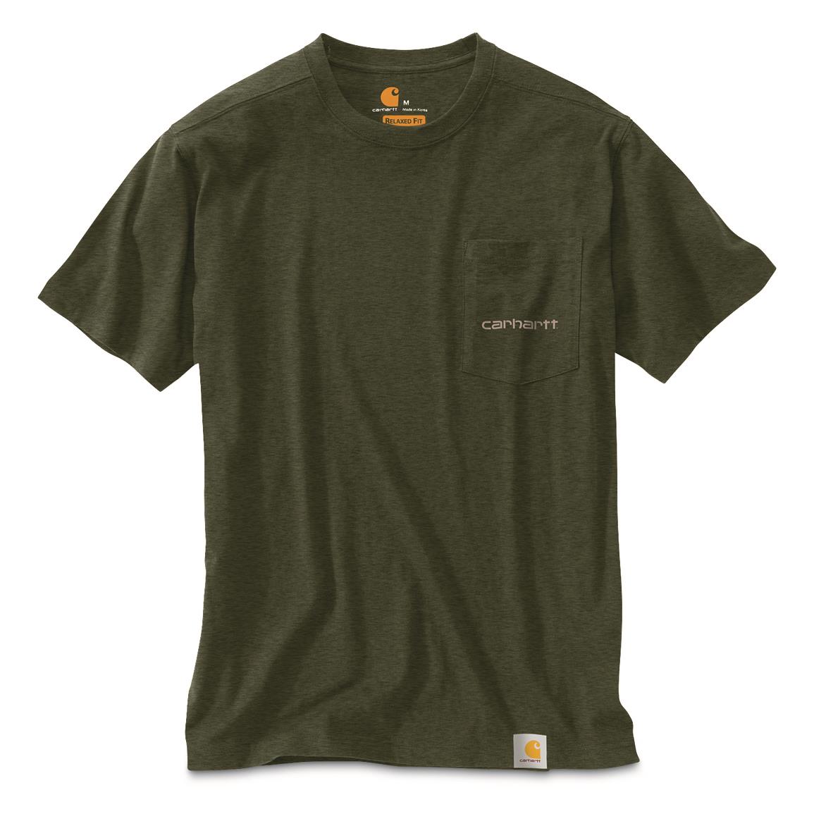 Carhartt Men's Maddox Fishing Graphic Tee Shirt - 703556, T-Shirts at ...