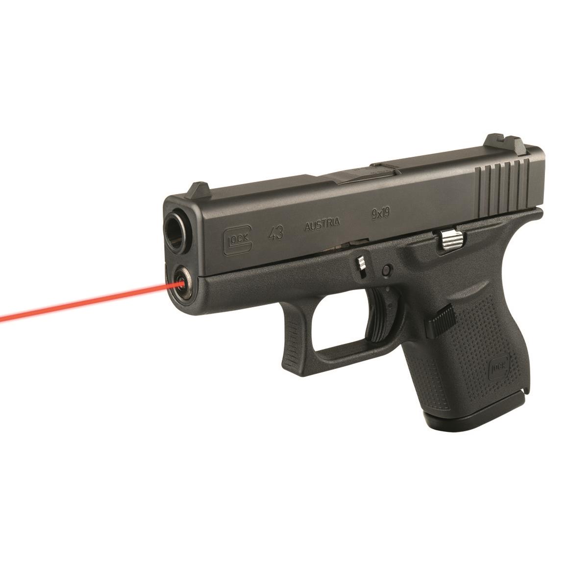 LaserMax Guide Rod Red Laser Sight, Glock 43