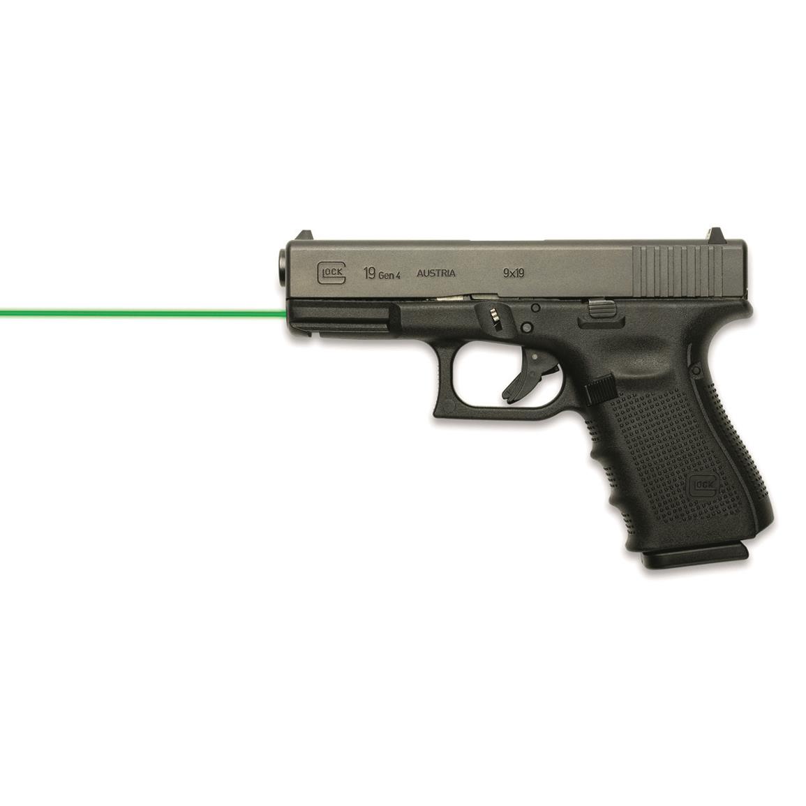 LaserMax Guide Rod Green Laser Sight, Glock 19 Gen 4