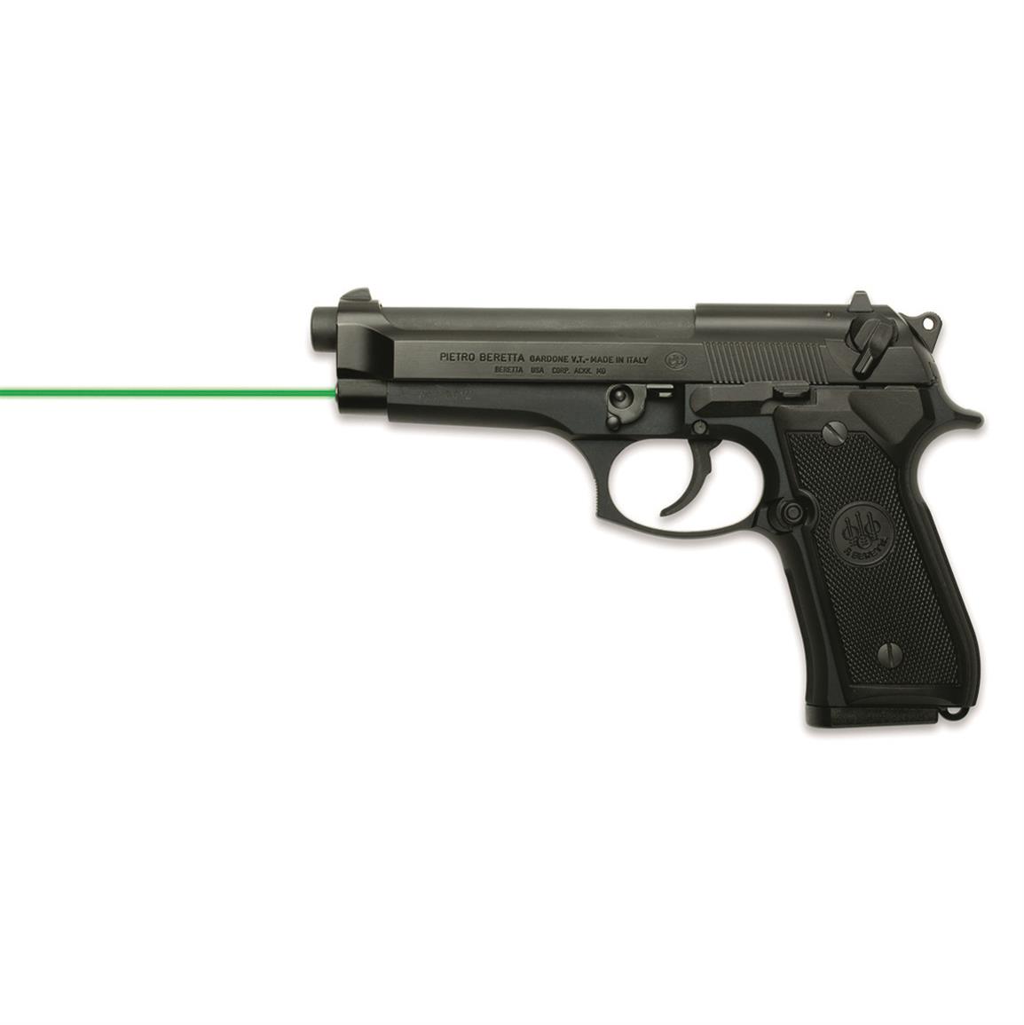 LaserMax Guide Rod Green Laser Sight, Beretta 92/96, M9/M9A1/M9A3 and Taurus PT92/PT99/PT100/PT101