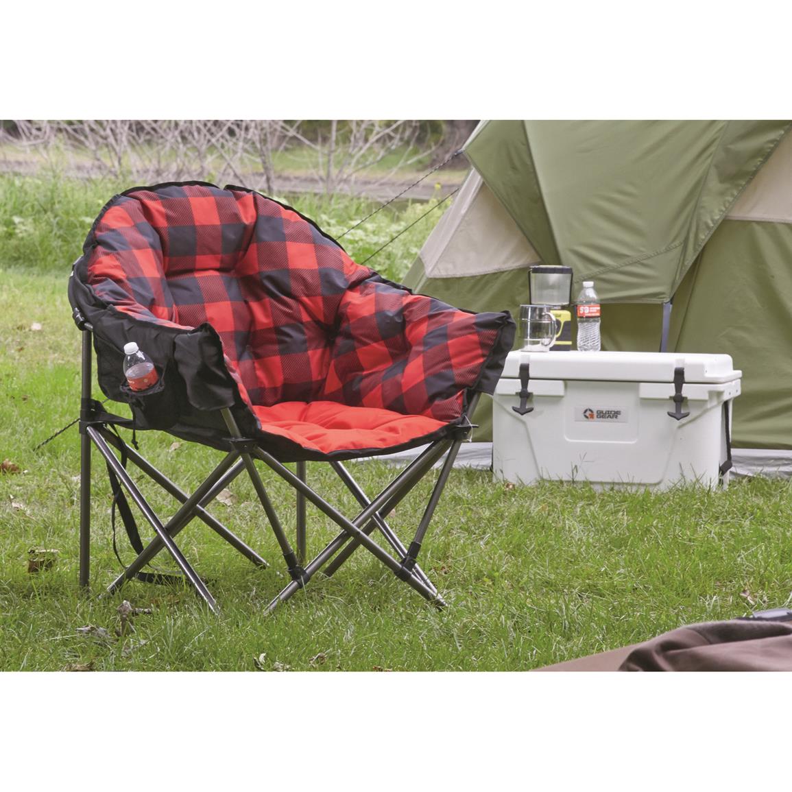 Guide Gear Oversized Club Camp Chair, 500lb. Capacity