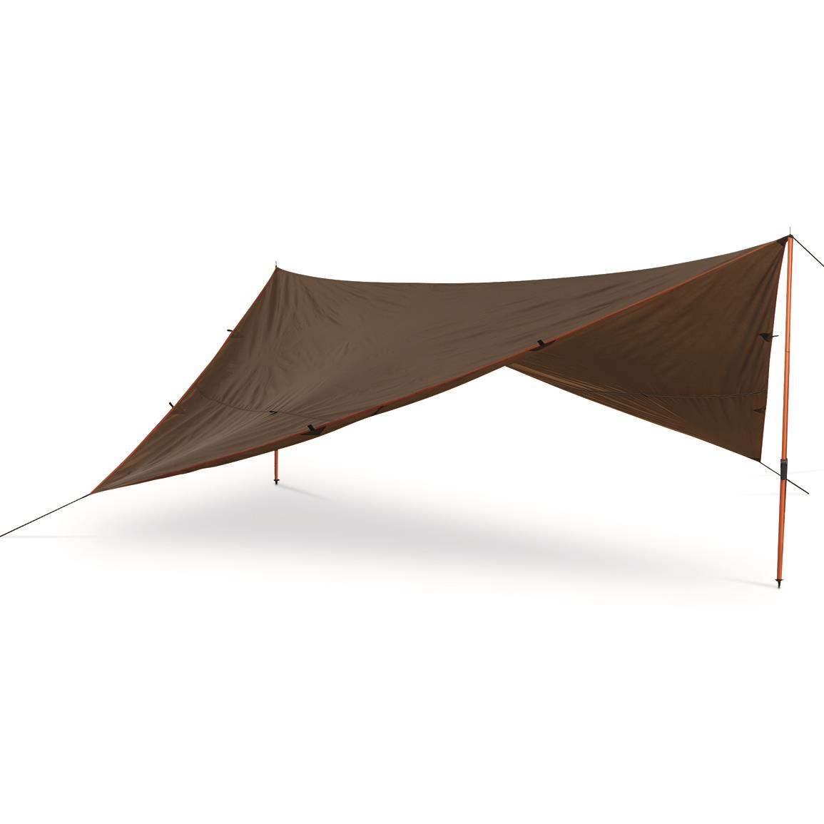 4 Black Holdon Clingons Tarpaulin clips Tarps Bivvies Tent Canopy Repair Camping