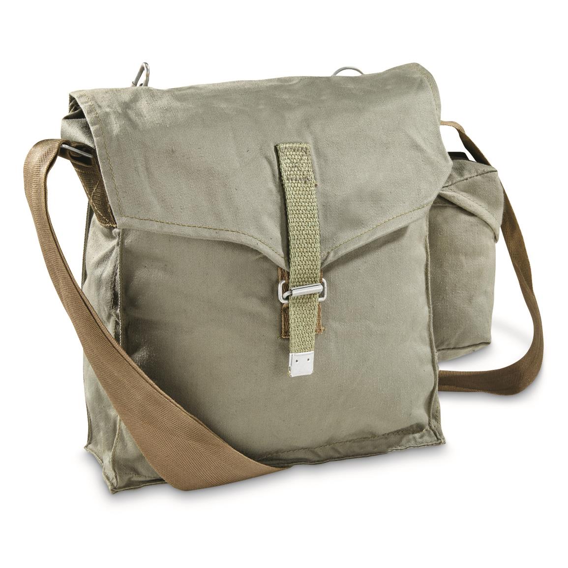 Polish Military Surplus Canvas Shoulder Bags, 4 Pack, Used - 703689 ...