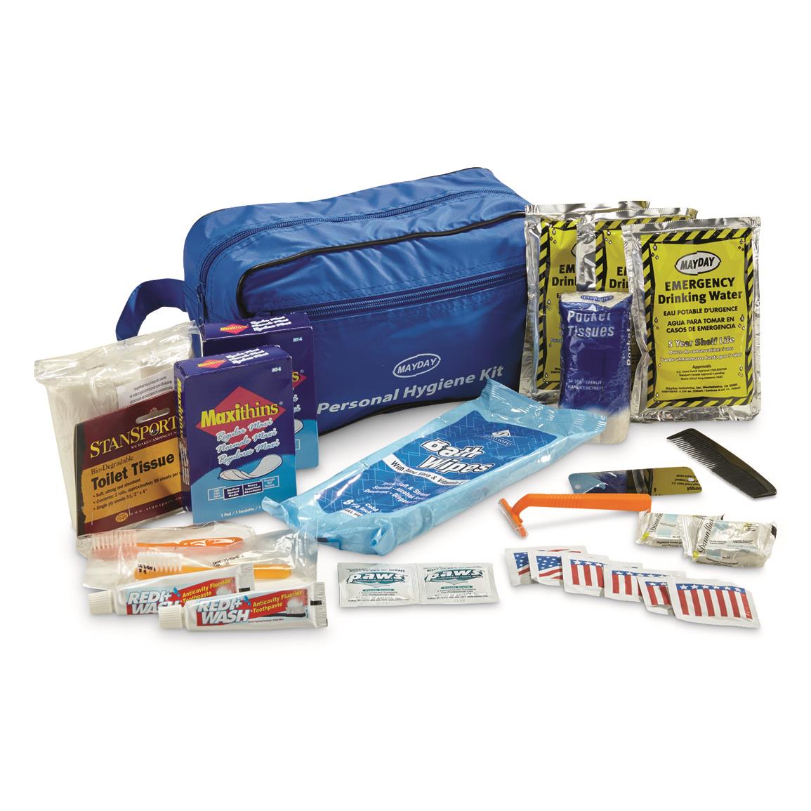 U.S. Government Surplus Hygiene Kit, New 703711, Military First Aid