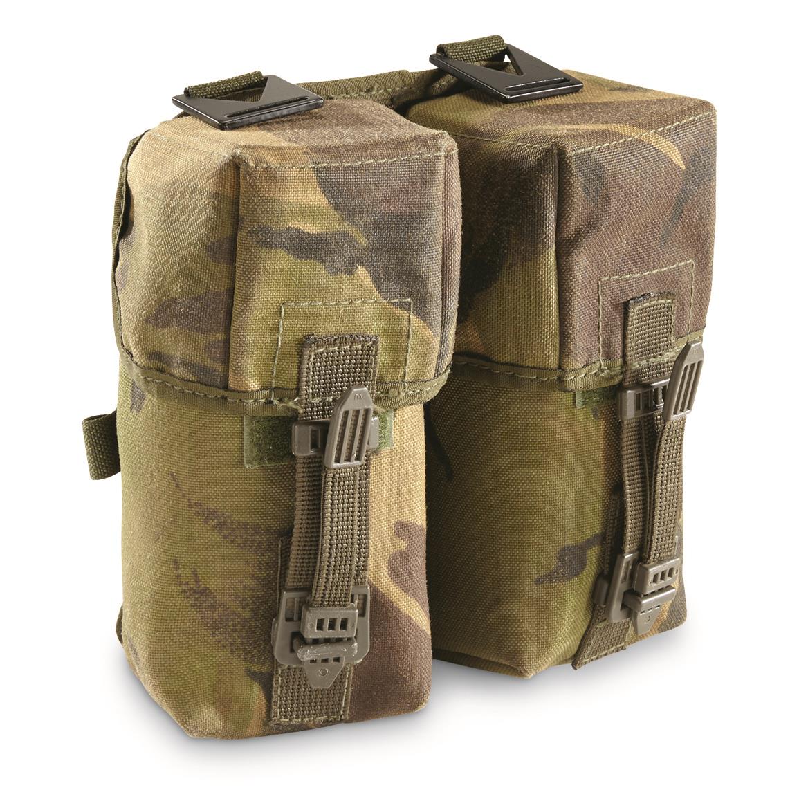 British Military Surplus Double Mag Pouch