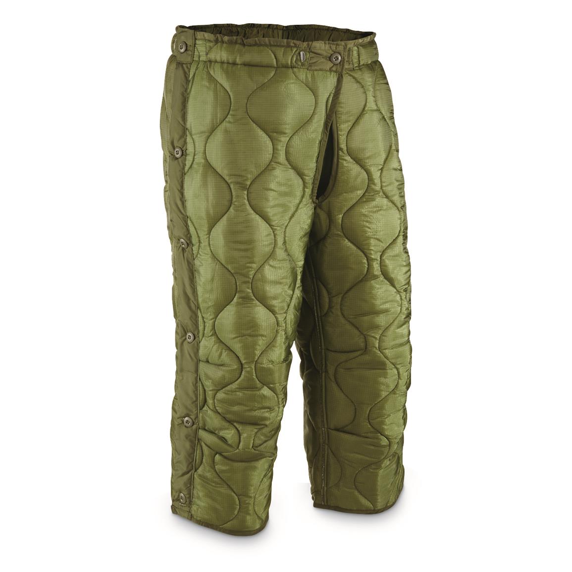 U.S. Military Surplus M65 Liner Pants, New - 703775, Military Underwear &  Long Johns at Sportsman's Guide