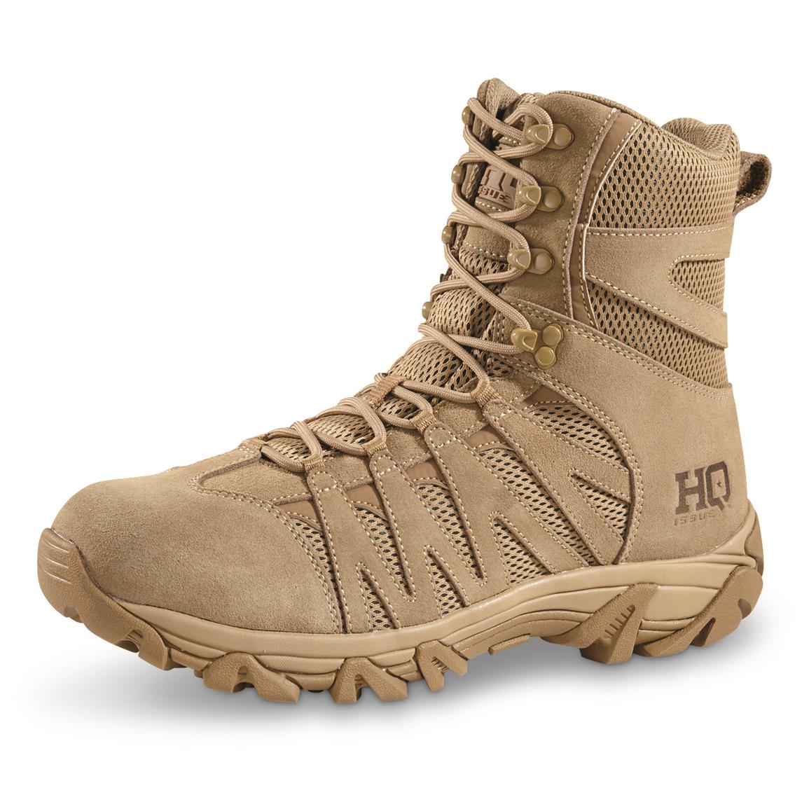 HQ ISSUE Men&#39;s Canyon 8&quot; Waterproof Tactical Hiking Boots - 703971, Combat & Tactical Boots at ...
