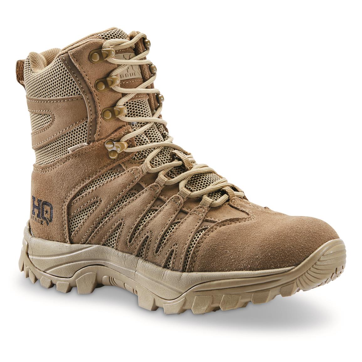 HQ ISSUE Men's Canyon 8" Waterproof Tactical Hiking Boots