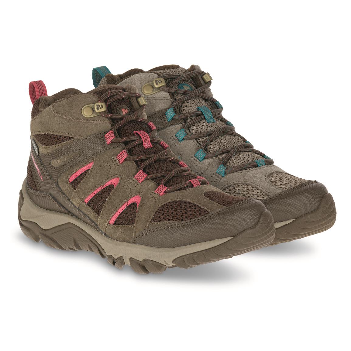 merrell women's outmost mid vent wtpf hiking boot