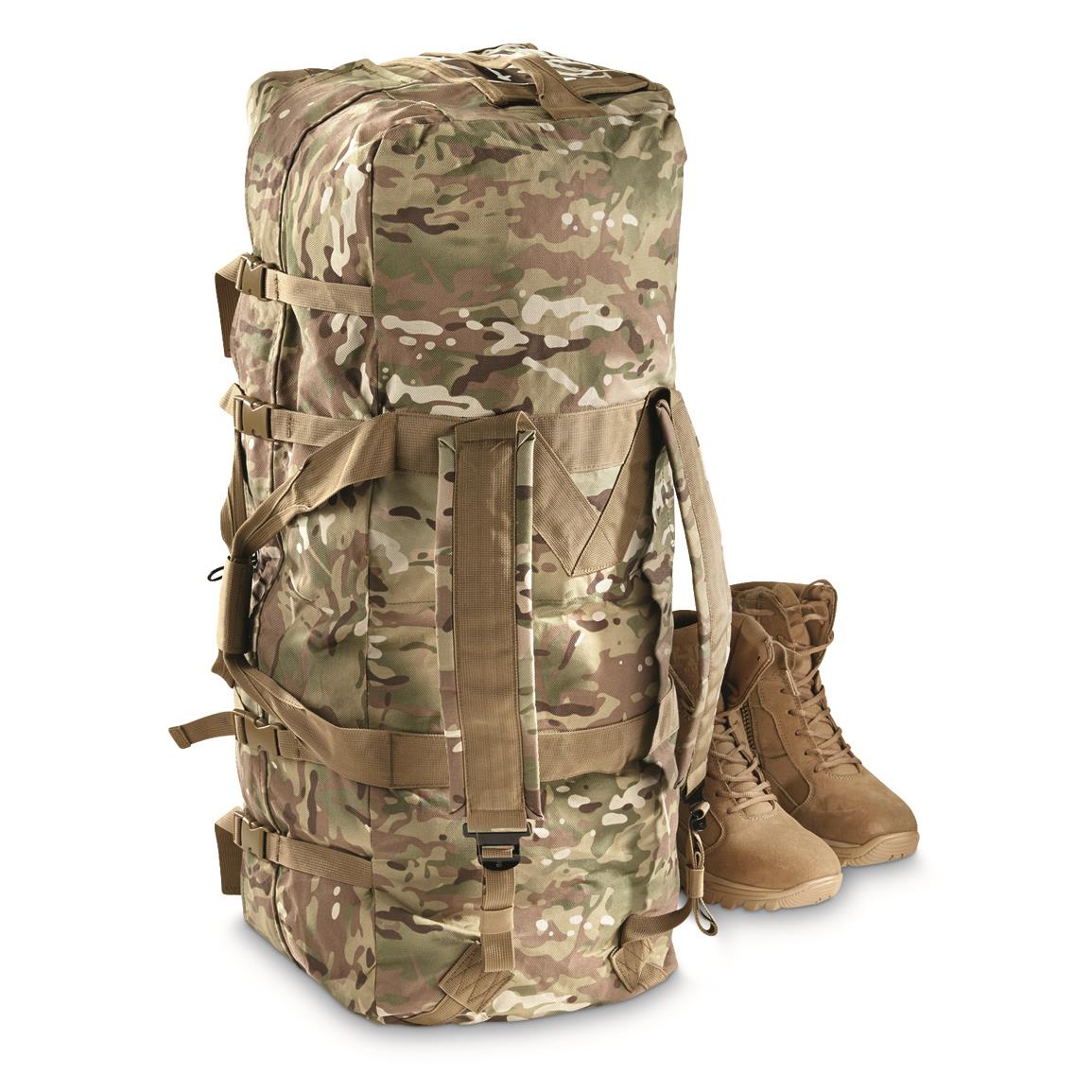 U.S. Military Surplus OCP Duffel Bag, New - 704439, Military & Camo Duffle Bags at Sportsman&#39;s Guide