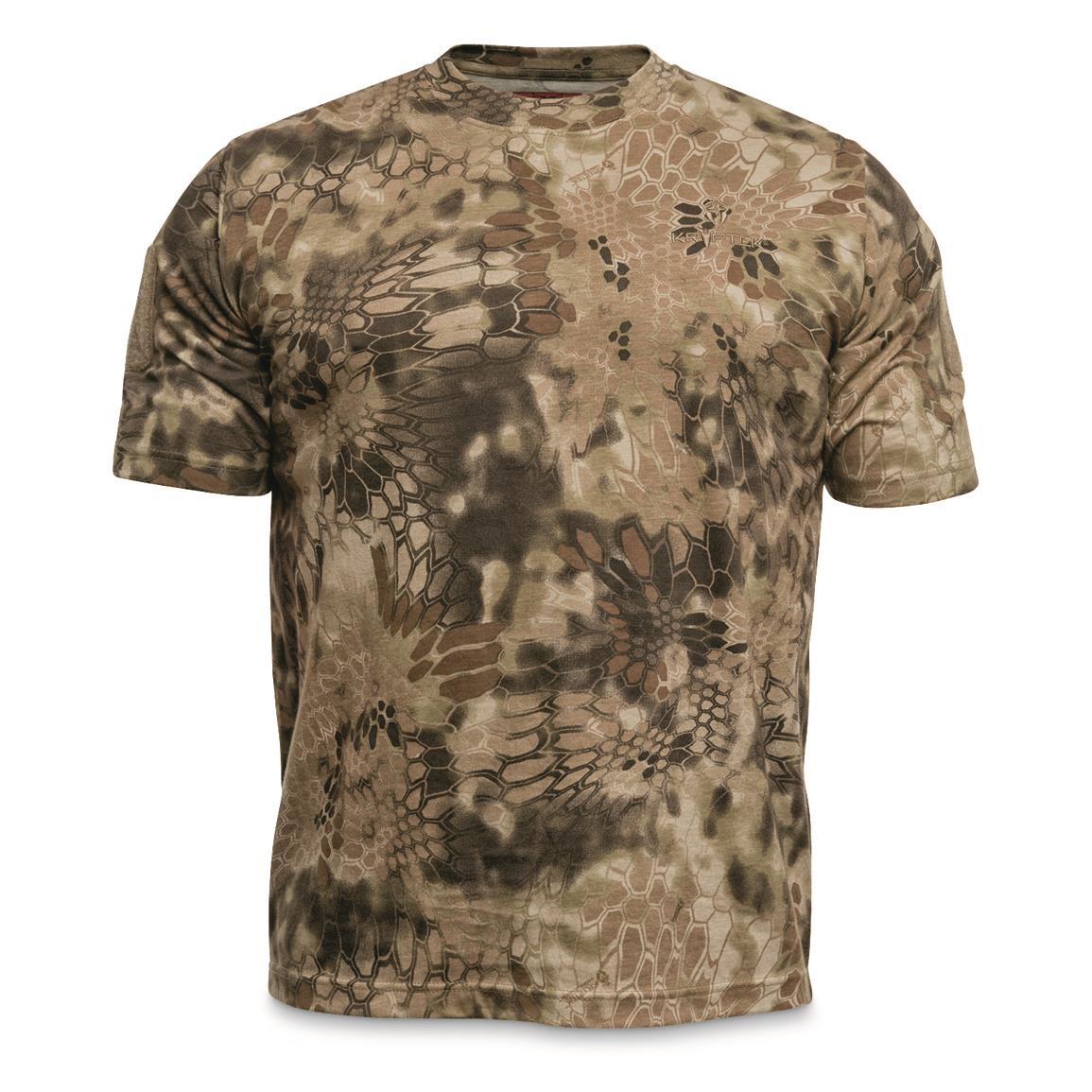 Kryptek Men's Stalker Short Sleeve T-Shirt, Kryptek® Highlander™