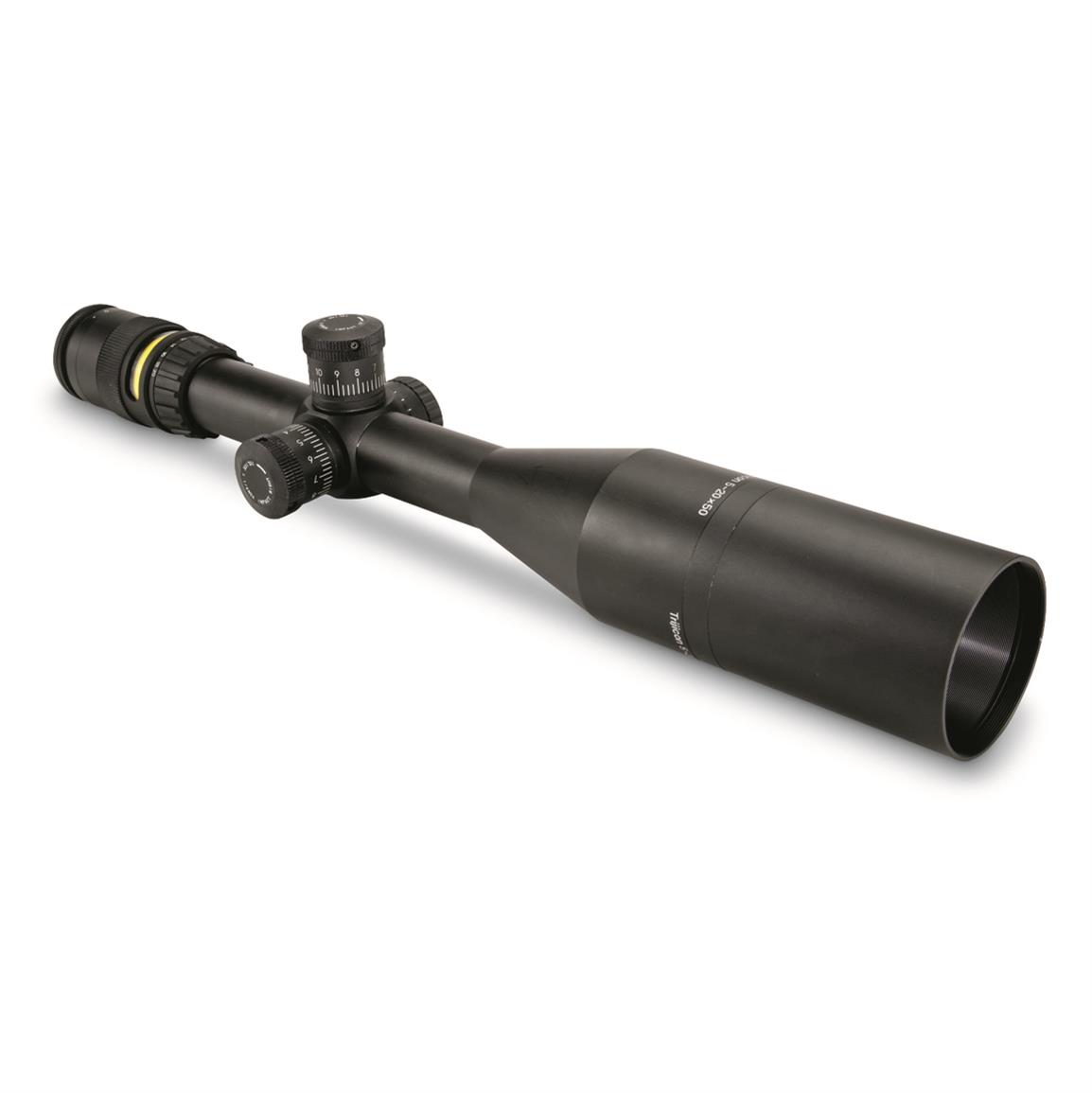 Trijicon Accupoint 5 20x50mm Rifle Scope 30mm Tube Bac Amber Triangle