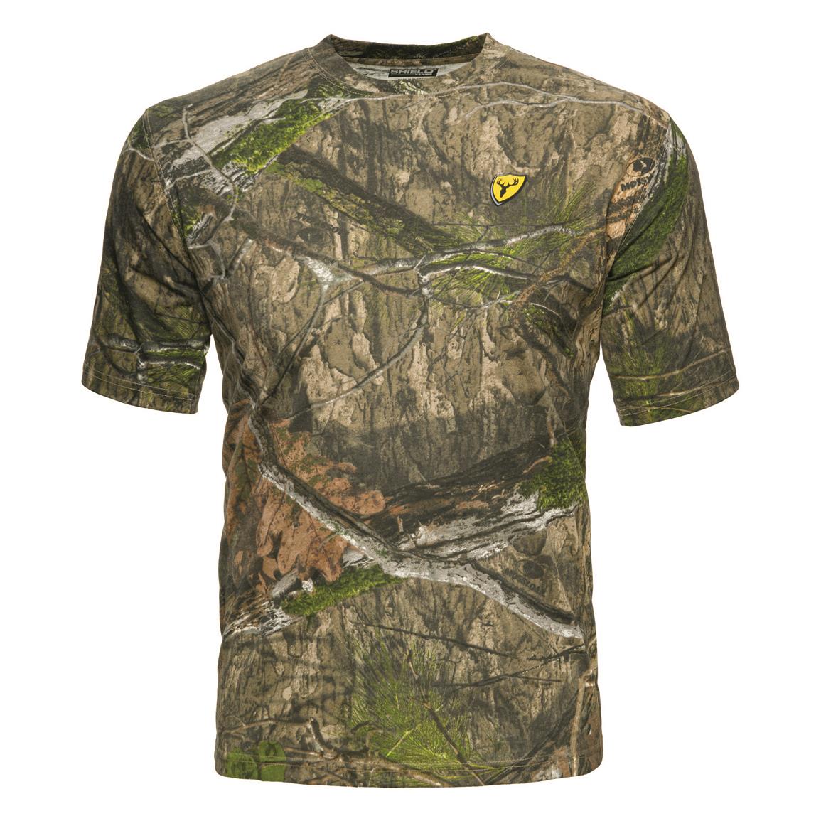 Scentblocker Men's Fused Cotton Short Sleeve T-Shirt, Mossy Oak® Country DNA™