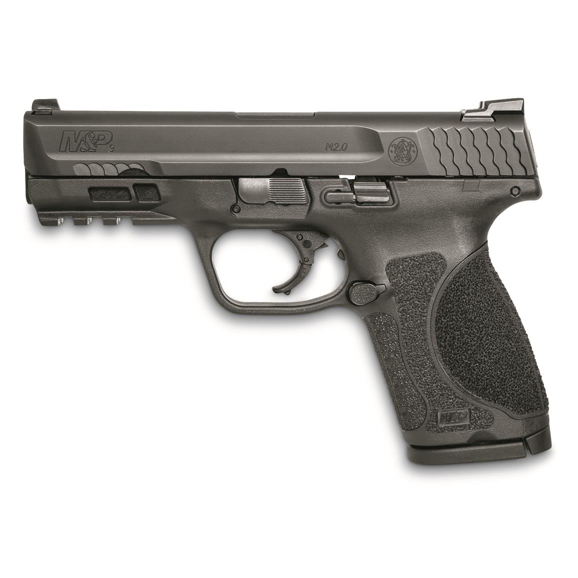 Smith &amp; Wesson M&amp;P9 M2.0 Compact, Semi-Automatic, 9mm, 4&quot; Barrel, 15+1 Rounds