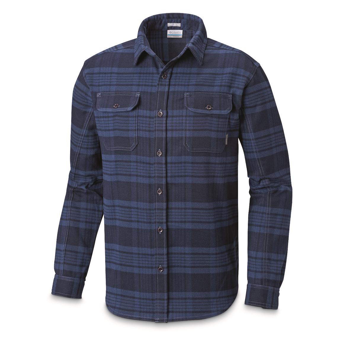 mens columbia flannel