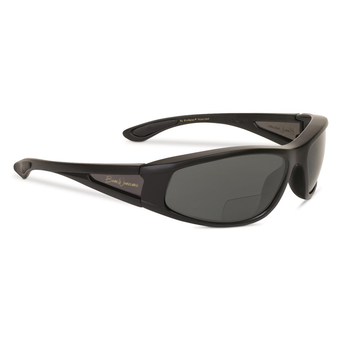 Global Vision Men's Babe Winkelman Edition 2 Bifocal Sunglasses, Black