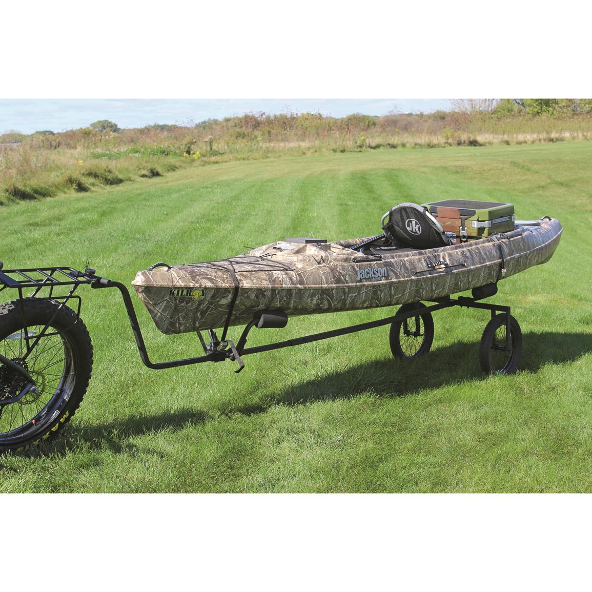 Rambo Bike Canoe/Kayak Trailer - 704791, Electric Fat Tire Bikes at  Sportsman's Guide