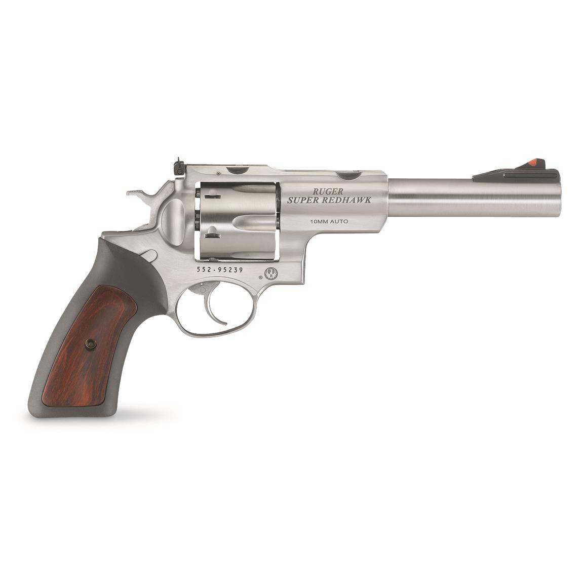 Ruger Super Redhawk, Revolver, 10mm Auto, 6.5" Barrel, 6 Rounds