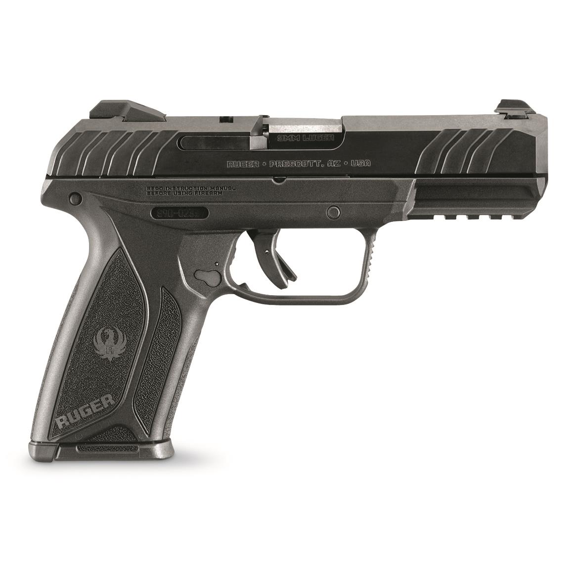 Ruger Security-9, Semi-Automatic, 9mm, 4" Barrel, 15+1 ...