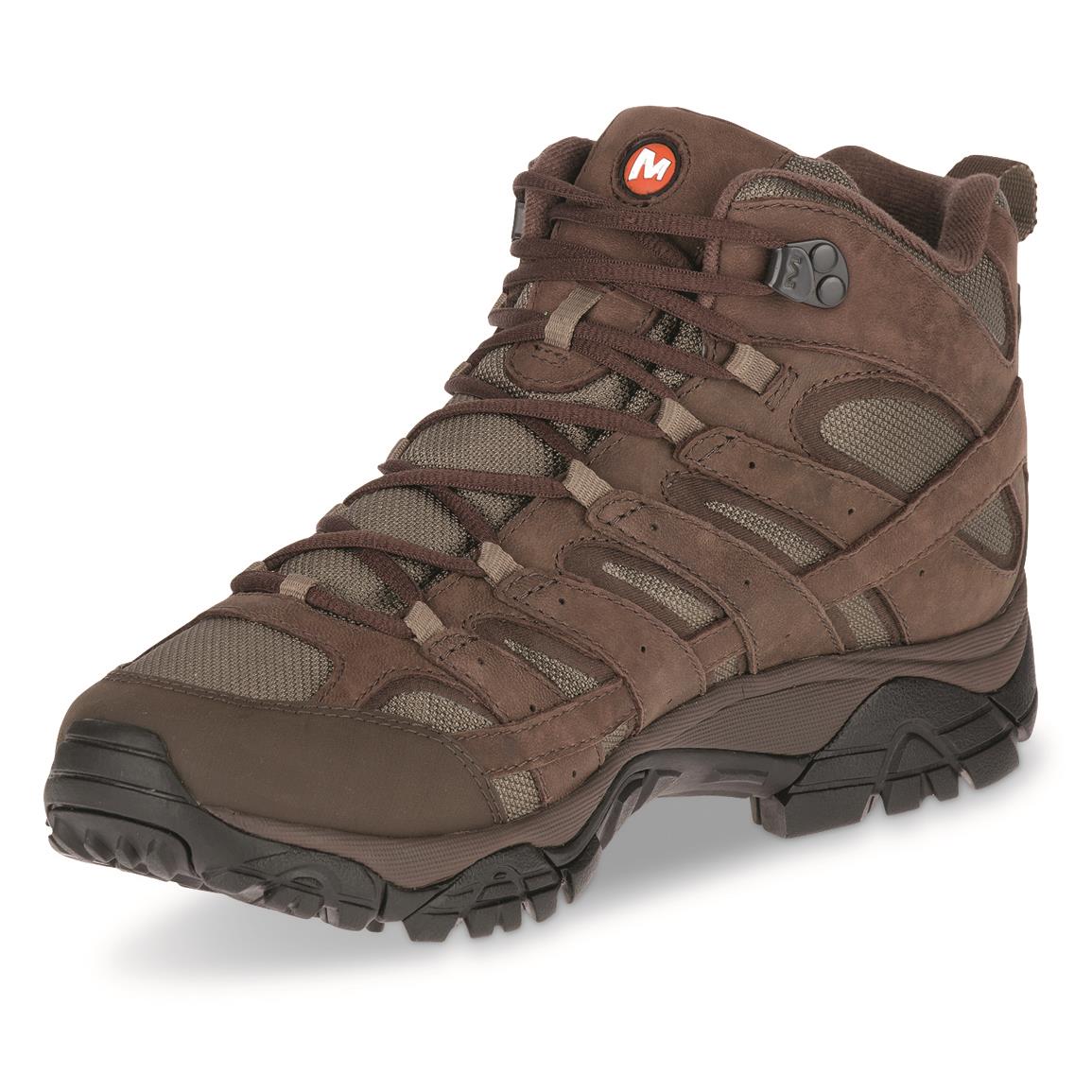 merrell men's moab 2 mid waterproof hiking boots review