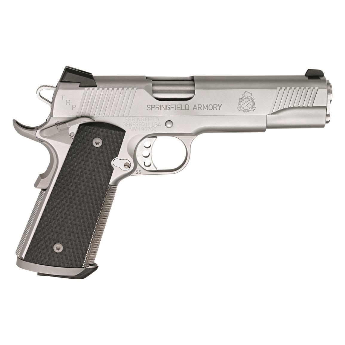 Springfield 1911 TRP Stainless Steel, Semi-Automatic, .45 ACP, 5" Barrel, 7+1 Rounds