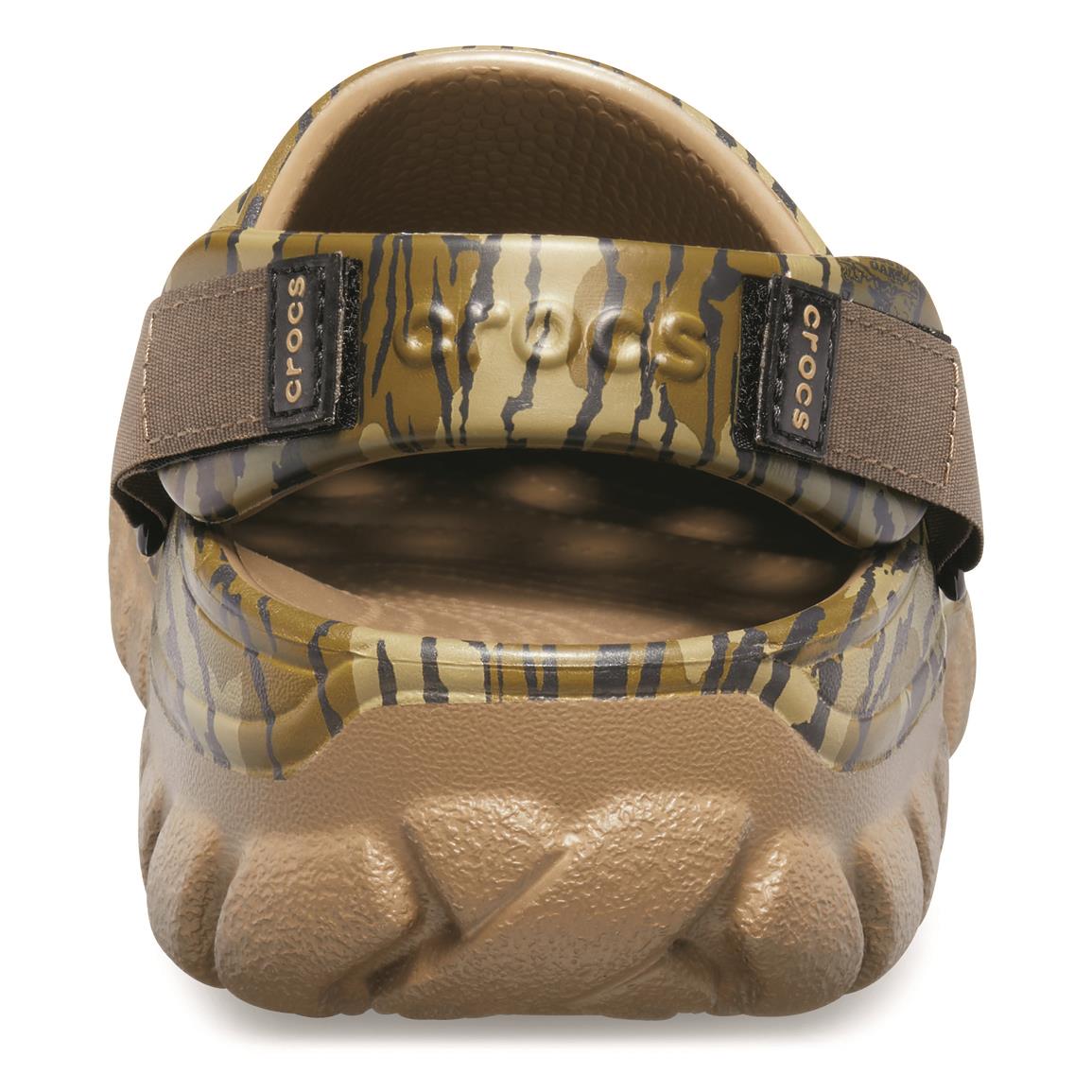 camo crocs bottomland