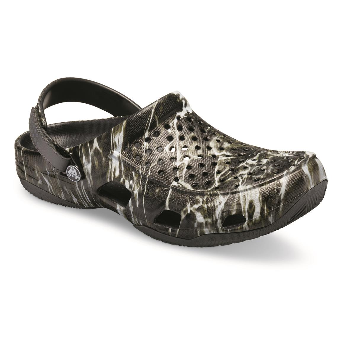  Crocs Swiftwater Camo  Deck Clogs 705121 Casual Shoes at 