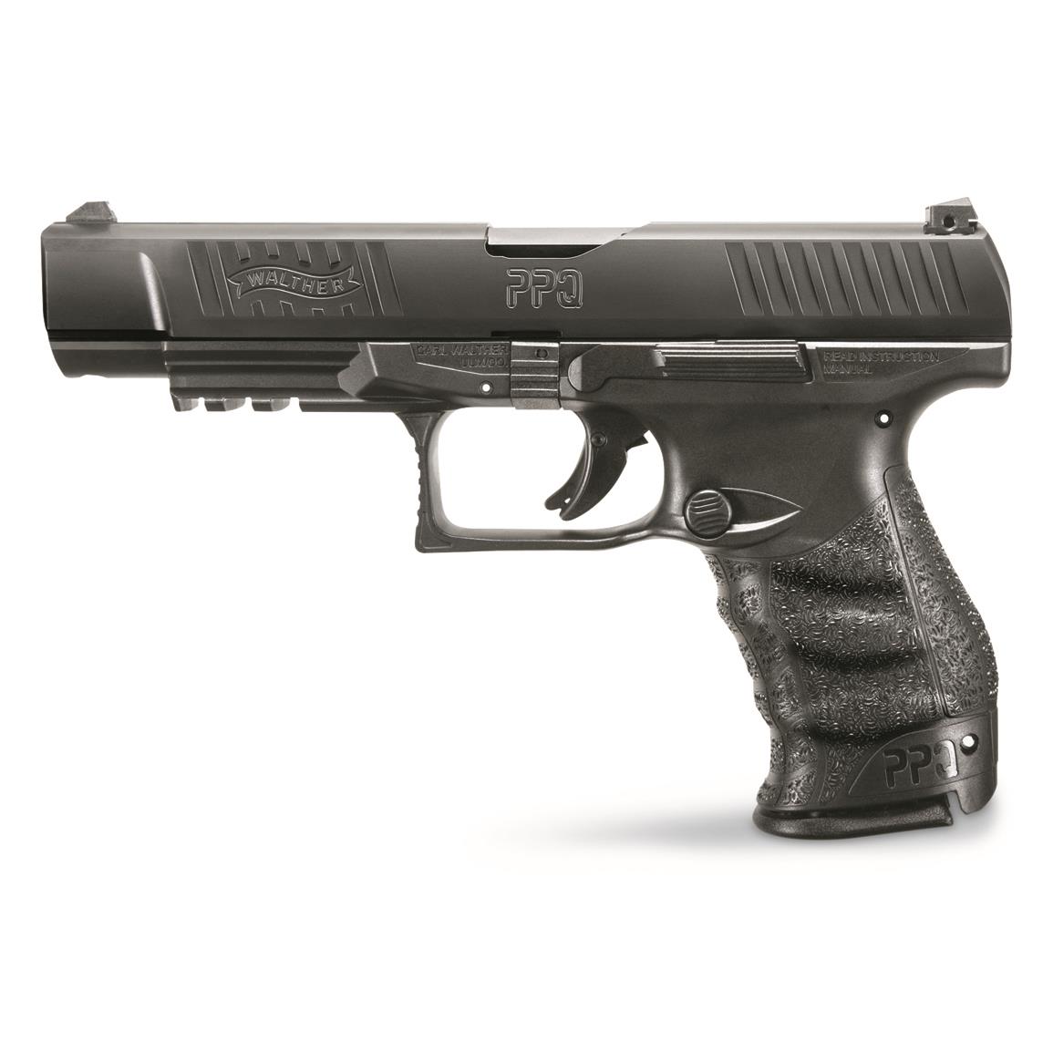 Walther PPQ M2 5&quot; Standard, Semi-Automatic, 9mm, 5&quot; Barrel, 15+1 Rounds