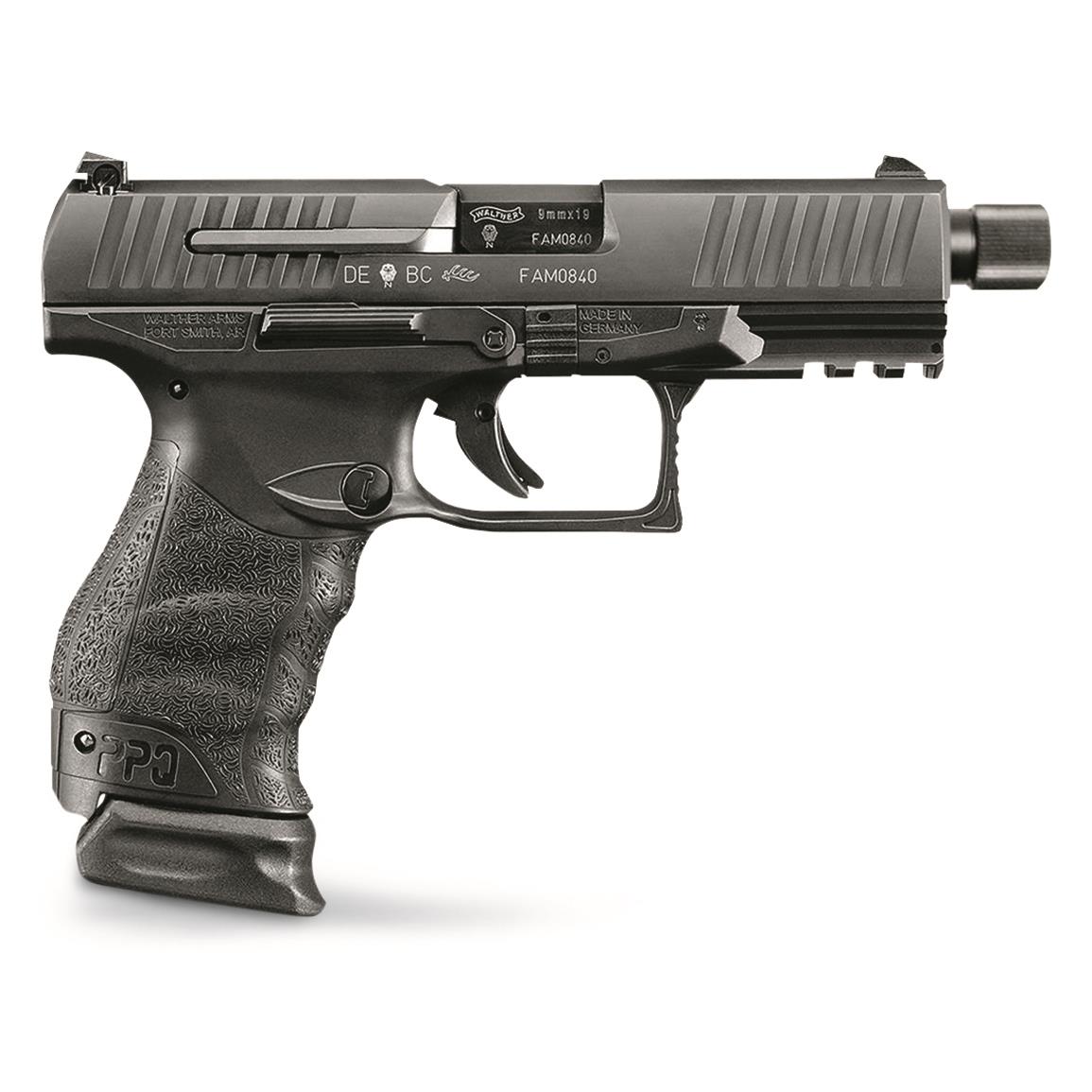Walther PPQ M2 Navy SD, Semi-Automatic, 9mm, 4.6&quot; Threaded Barrel, 17+1 Rounds